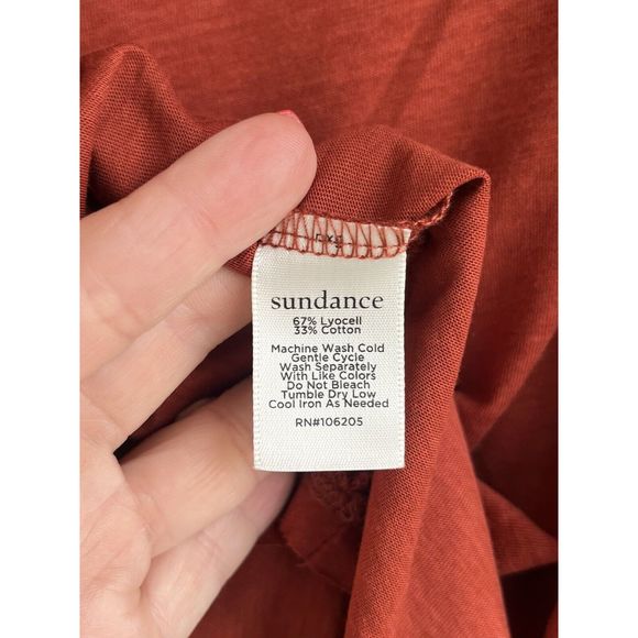 Sundance Everyday Essence Top - Size XS - Cayenne Red - Picture 5 of 6